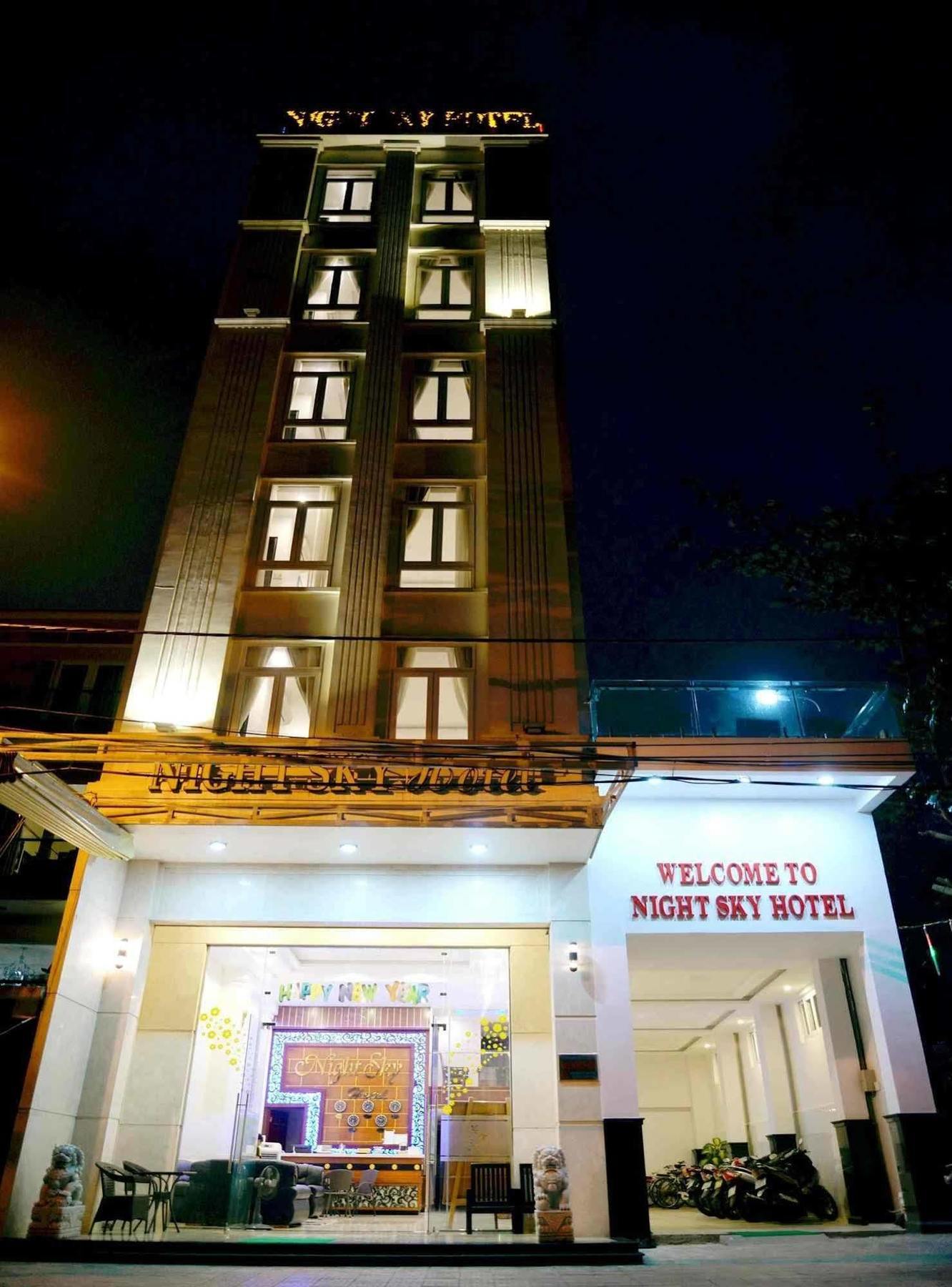 Night Sky Hotel Đà Nẵng Exterior foto